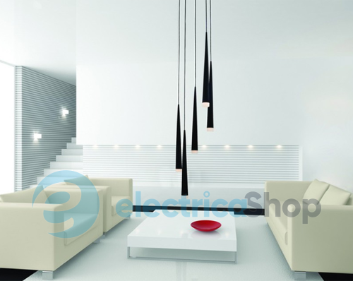 Підвісний світильник Azzardo MD1220A-5BK STYLO 5 black (AZ0119)
