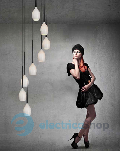 Підвісний світильник Azzardo MD1288A-5W IZZA 5 pendant white (AZ0311)
