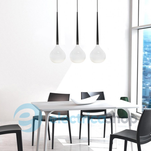 Підвісний світильник Azzardo MD1289-3WH AGA 3 pendant white (AZ1065)