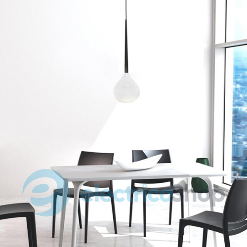 Підвісний світильник Azzardo MD1289-1WH AGA 1 pendant white (AZ1062)