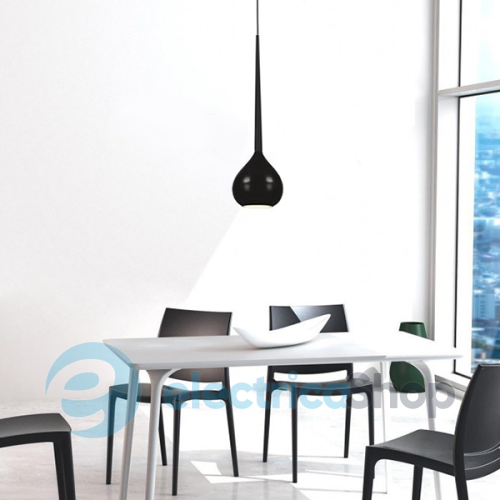 Подвесной светильник Azzardo MD1289-1BK AGA 1 pendant black (AZ1061)