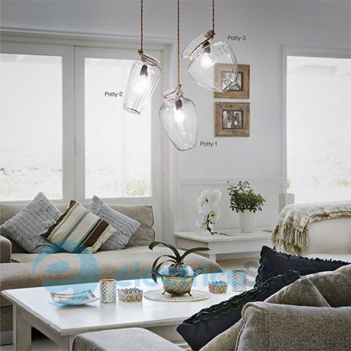 Подвесной светильник Ideal Lux 158709 Potty