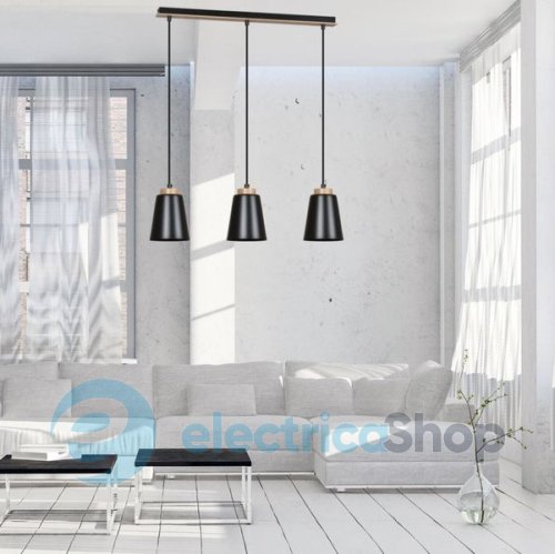 Люстра EMIBIG BOLERO 3 BLACK (442/3)