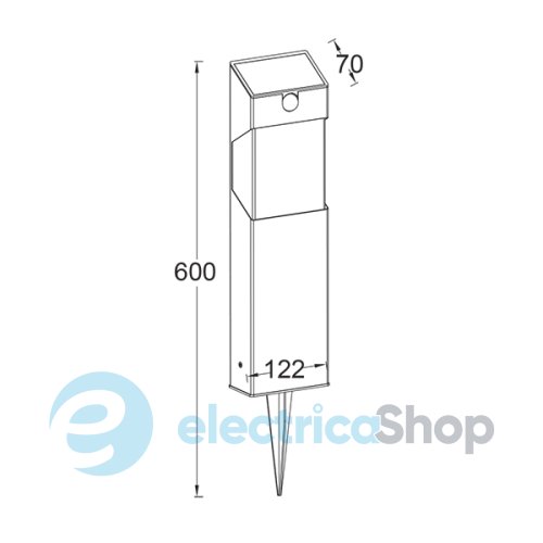 Уличный светильник Lutec Solstel 6907903001 (ST9079-450)