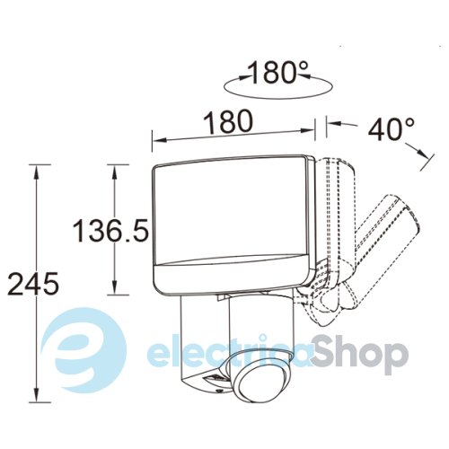 Уличный светильник Lutec SUNSHINE 7625601345 (6256-PIR)