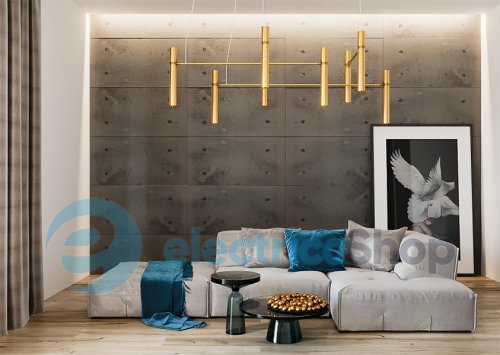 Підвісний світильник PikArt Tube chandelier 5299 (150см)