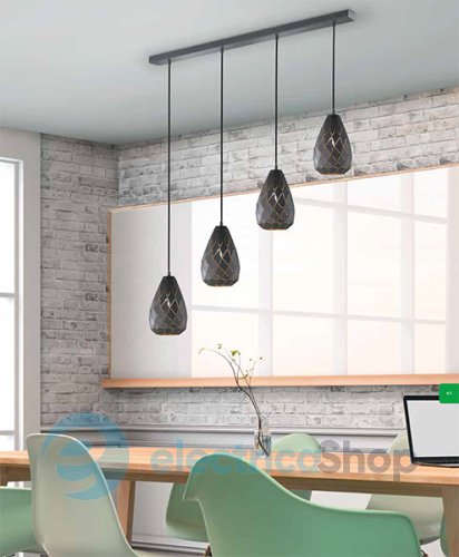Підвісний світильник TRIO ONYX 301300442
