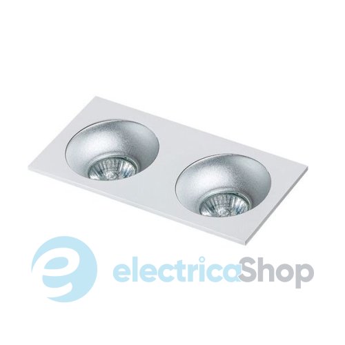 Точечный светильник Azzardo Hugo 2 Downlight GM2203 WH (AZ1739), без вставки