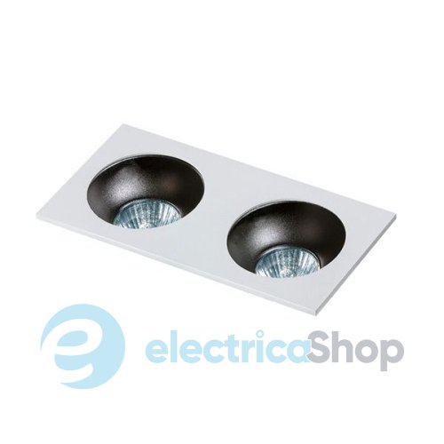 Точечный светильник Azzardo Hugo 2 Downlight GM2203 WH (AZ1739), без вставки