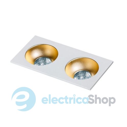 Точечный светильник Azzardo Hugo 2 Downlight GM2203 WH (AZ1739), без вставки