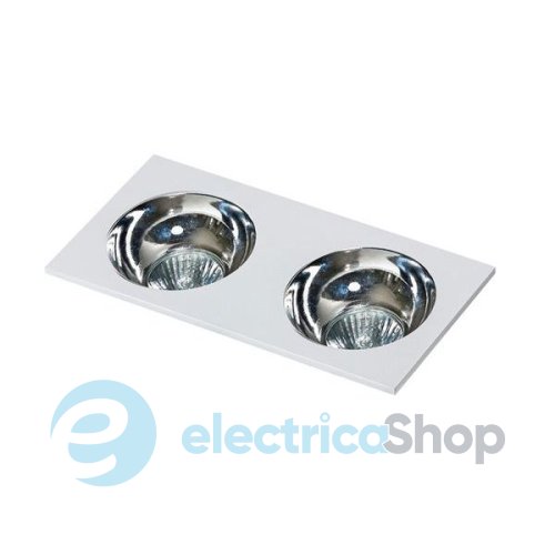 Точечный светильник Azzardo Hugo 2 Downlight GM2203 WH (AZ1739), без вставки