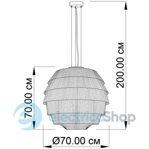 Люстра ImperiumLight Beehive (252670.44.44)