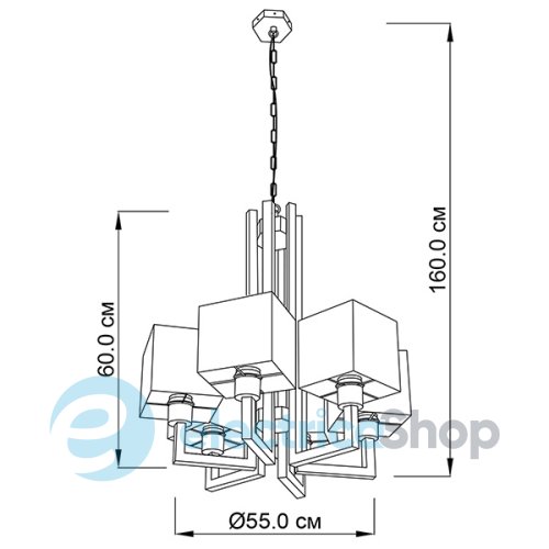 Люстра ImperiumLight Lord 188655.60.05