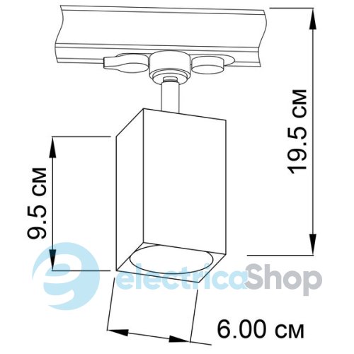 Трековий світильник Imperium Light 27819.05.05 Submarine