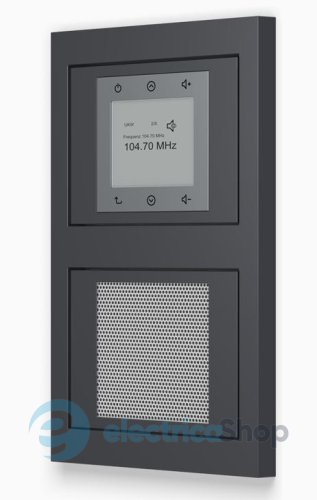 Radio Touch с динамиком, антрацит, «K.1» 28807006