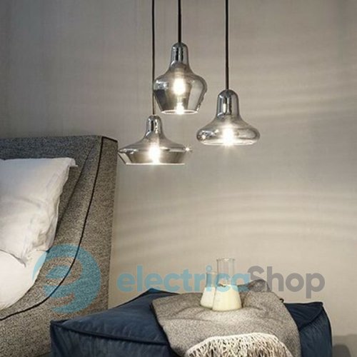 Подвесной светильник Ideal Lux 168326 Lido Smoked Glass