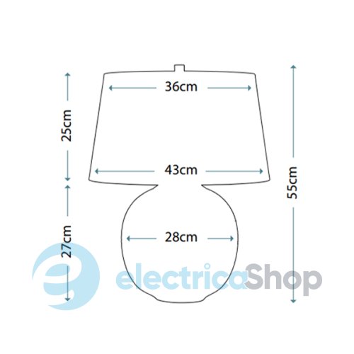 Настільна лампа Elstead (CAESAR/TL GOLD)