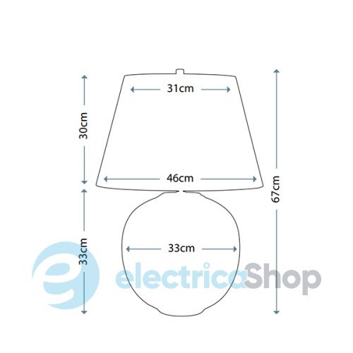 Настільна лампа Elstead (CANTELOUPE/TL)