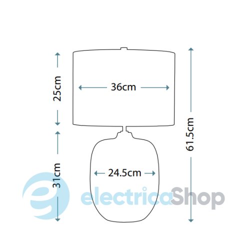 Настільна лампа Elstead (CHALK FARM/TL)