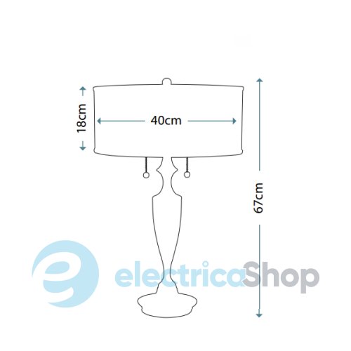 Настільна лампа Elstead (SF/GATSBY AN)