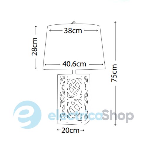 Настільна лампа Elstead (GN/LEE CIRCLE/TL)