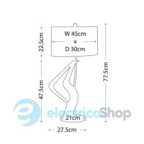 Настільна лампа Elstead (RIBBON/TL)