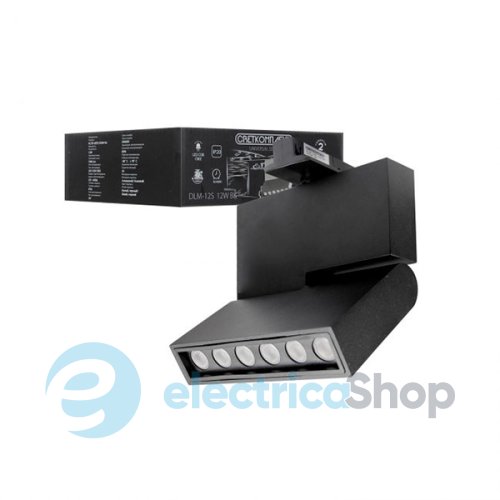 Трековый светильник Светкомплект DLM-12S 12W BK 4500K