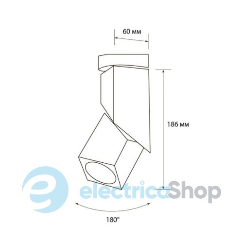 Трековый светильник Светкомплект DLP 12 12W BK 4500K