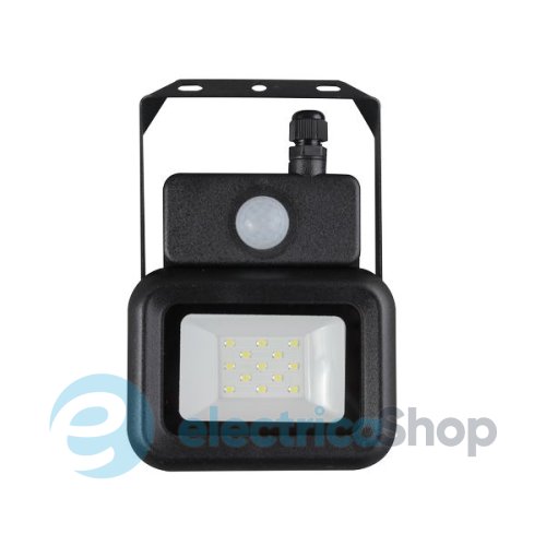 Прожектор FL-MS 010 SMD 10W 6500K Светкомплект з датчиком руху (4260)