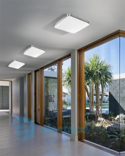 Стельовий світильник Azzardo Quadro 50 CCT LED Silver AZ2758