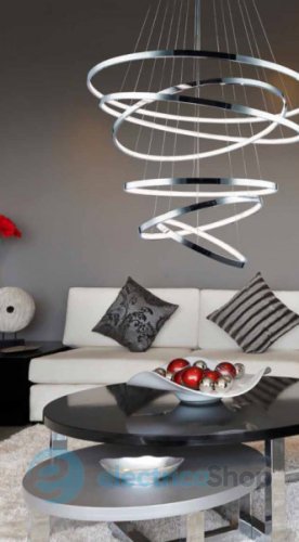 Люстра Azzardo Wheel AZ1280 Chrome