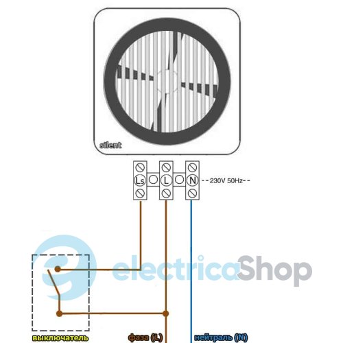Вентилятор SILENT-300 CRZ PLUS [230V 50Гц]