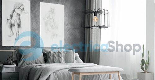 Люстра LUMINEX Wire black 1175