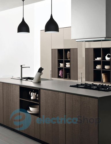 Люстра LUMINEX Noak black/white 6221