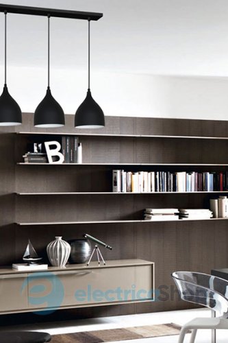 Люстра LUMINEX Noak 6223 black/white