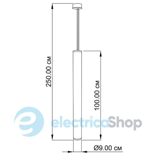Підвісний світильник Imperium Light 3531100.01.05 Tube