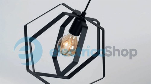 Люстра LUMINEX Hexagon 1341 black