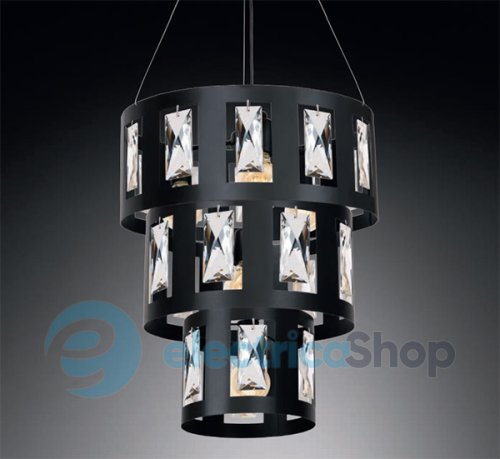 Люстра LUMINEX Kristall 7927 black