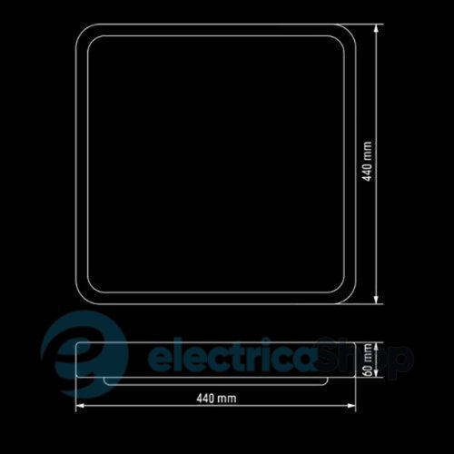 Светодиодный cветильник Biom Smart SML-S03-70 70W 3000-6000K c пультом управления