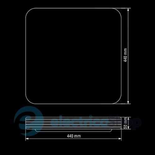 Світлодіодний cвітильник Biom Smart SML-S01-70 70W 3000-6000K з пультом керування