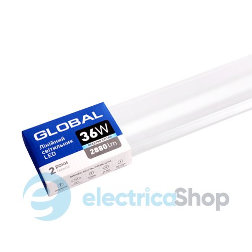 Линейный светильник GLOBAL LED Batten Light 36W 5000K IP20