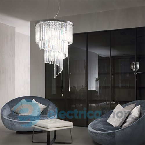 Люстра Ideal Lux Carlton SP12 166247