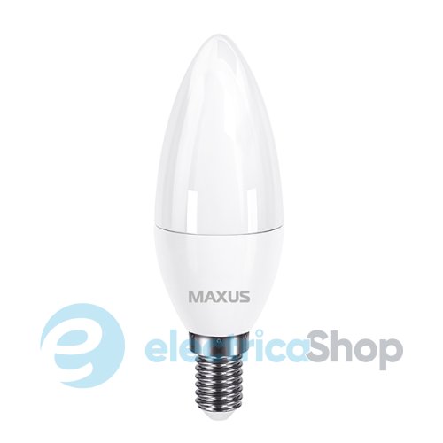 Лампа світлодіодна MAXUS 1-LED-731 C37 5W 3000K 220V E14