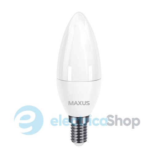 Лампа світлодіодна MAXUS 1-LED-732 C37 5W 4100K 220V E14