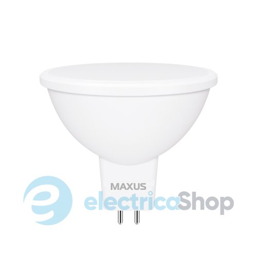 Лампа світлодіодна MAXUS 1-LED-723 MR16 7W 3000K 220V GU5.3