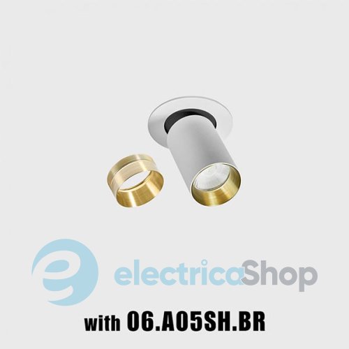 Вбудований світильник LTX TUB M IN LED 9W, 3000К (01.0590.9.930.WH)