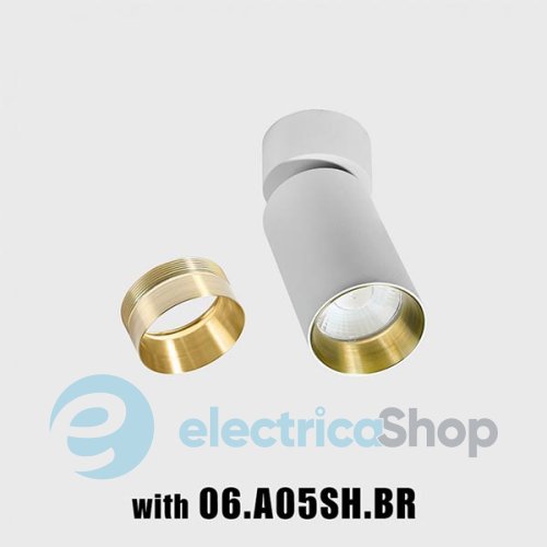 Точковий світильник LTX TUB M LED 9W, 3000К (02.0591.9.930.WH)