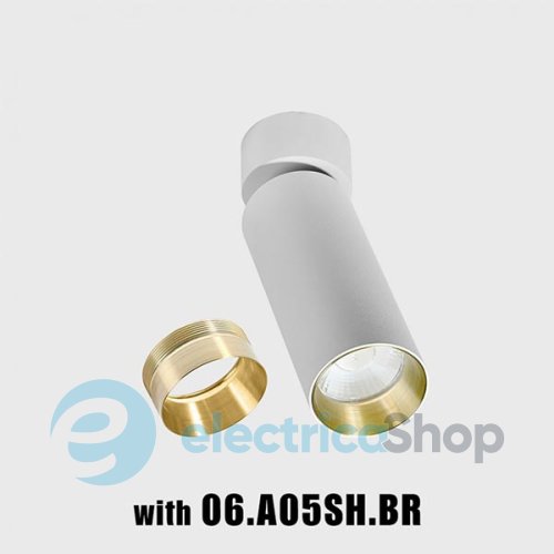 Точковий світильник LTX TUB M LED 13W, 3000К (02.0514.13.930.WH)