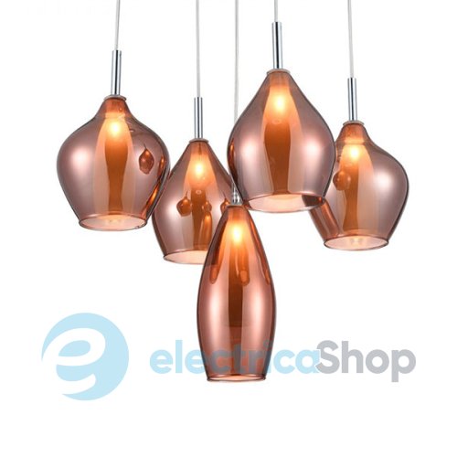 Підвісний світильник AZzardo Amber Milano AZ3172 copper