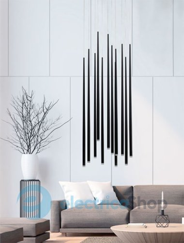 Підвісний світильник AZzardo Louise 1 LED AZ3155 black